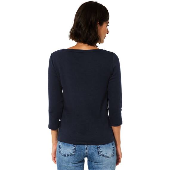 Cecil Damen T-Shirt, Deep Blue, L