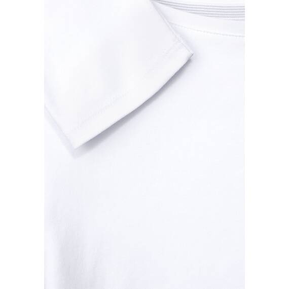 Cecil Damen Basic Boatneck T-Shirt, White, L