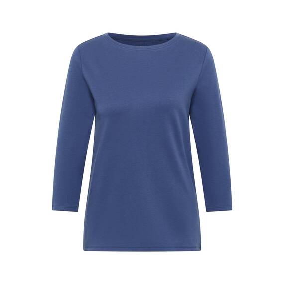 Damen Basic Shirt in Unifarbe