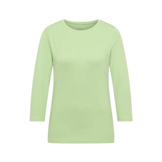 Damen Basic Shirt in Unifarbe
