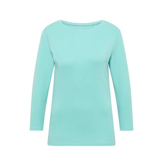 Damen Basic Shirt in Unifarbe
