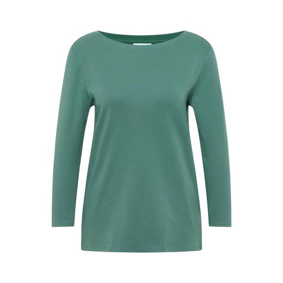 Damen Basic Shirt in Unifarbe