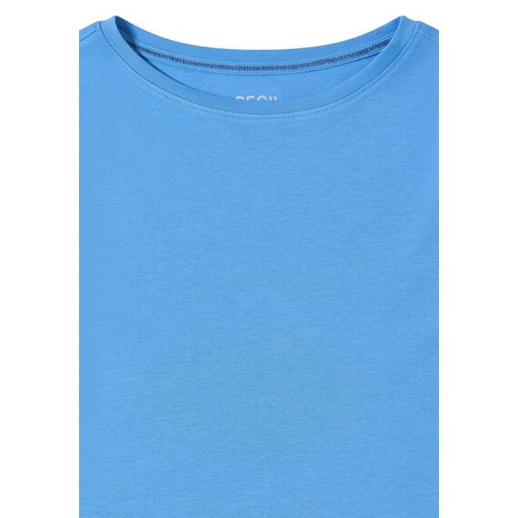 Damen Basic U-Boot Shirt