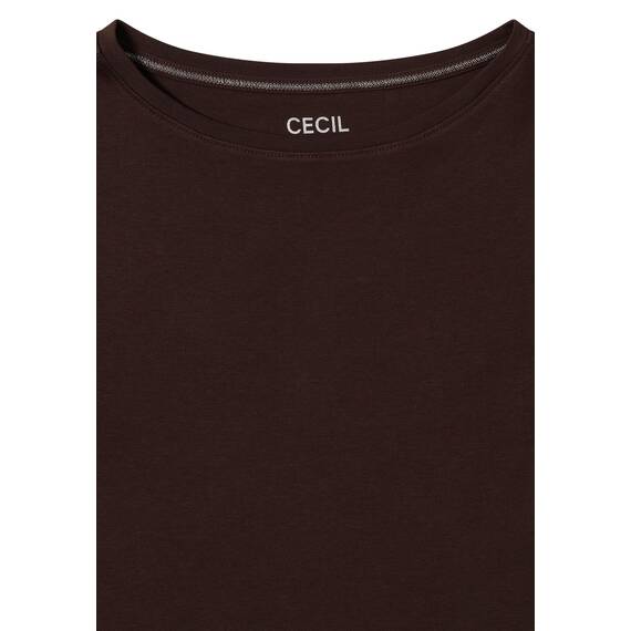 Damen Basic U-Boot Shirt