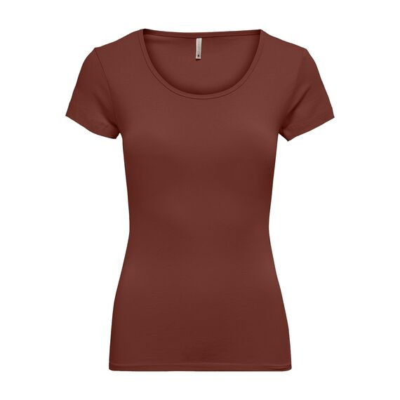 ONLY 3er Pack Damen T-Shirt schwarz oder weiß Kurzarm lang Basic Sommer T-Shirts XS S M L XL 15209153 (Farb Mix 6, M)