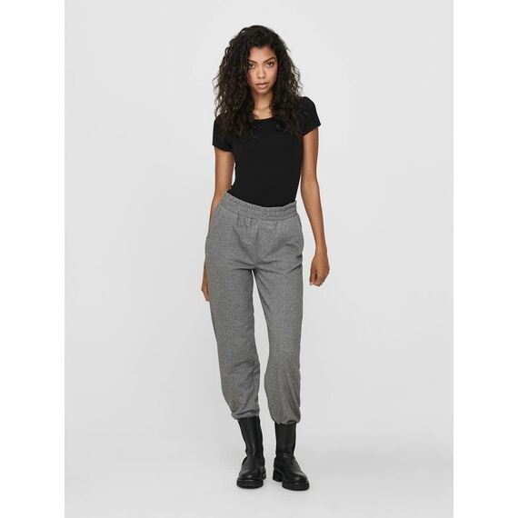 ONLY Damen Onllive Love S/S O-Neck Top JRS Blouse, Schwarz, M EU
