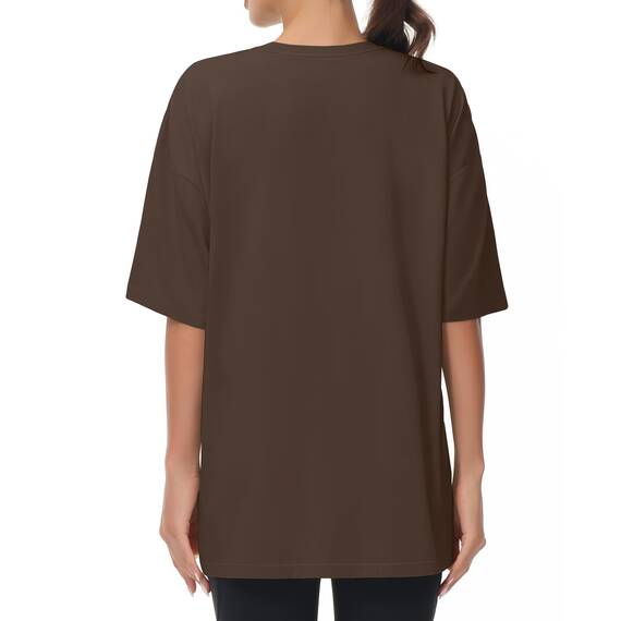 THE GYM PEOPLE Damen Kurzärmeliges mit Rundhalsausschnitt Übergroße T-Shirts Basic Baumwolle Shirts