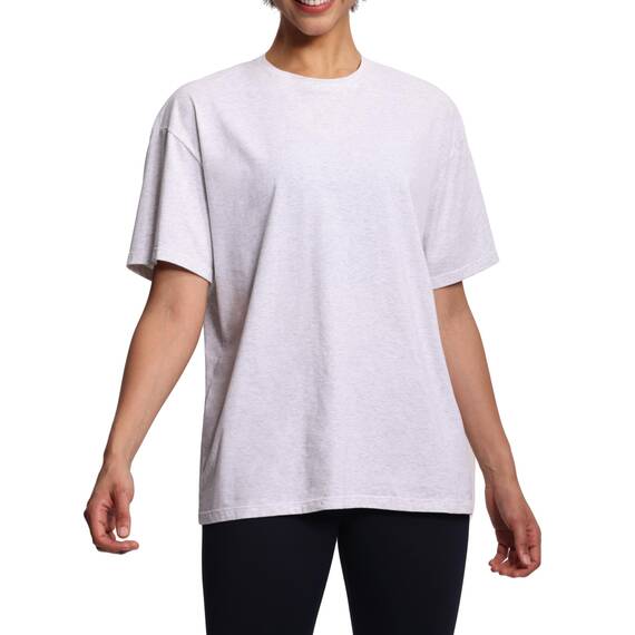 THE GYM PEOPLE Damen Kurzärmeliges mit Rundhalsausschnitt Übergroße T-Shirts Basic Baumwolle Shirts