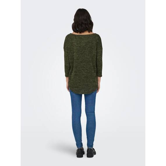 ONLY Damen ONLALBA 3/4 JRS NOOS Top, Winter Moss,M