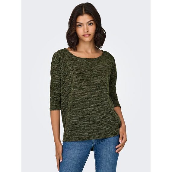 ONLY Damen ONLALBA 3/4 JRS NOOS Top, Winter Moss,XS