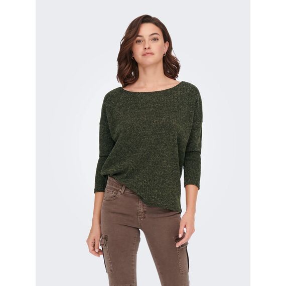 ONLY Damen ONLALBA 3/4 JRS NOOS Top, Rosin ,XXS