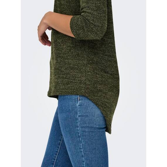 ONLY Damen ONLALBA 3/4 JRS NOOS Top, Winter Moss,M