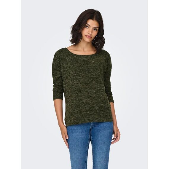 ONLY Damen ONLALBA 3/4 JRS NOOS Top, Winter Moss,XS