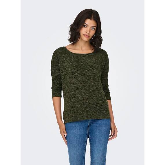 ONLY Damen ONLALBA 3/4 JRS NOOS Top, Winter Moss,M