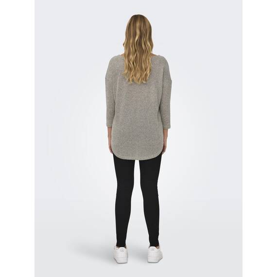 ONLY Female Top Oversize Oberteil mit 3/4-Ärmeln