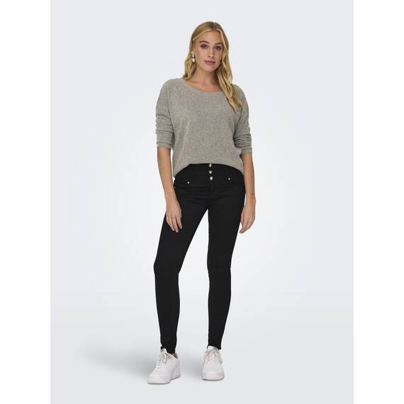 ONLY Female Top Oversize Oberteil mit 3/4-Ärmeln