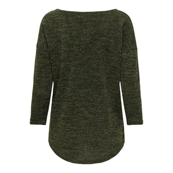ONLY Damen ONLALBA 3/4 JRS NOOS Top, Winter Moss,S