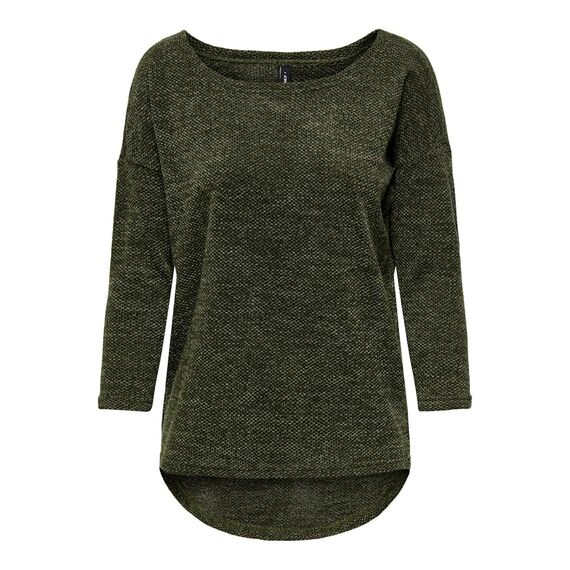 ONLY Damen ONLALBA 3/4 JRS NOOS Top, Winter Moss,L