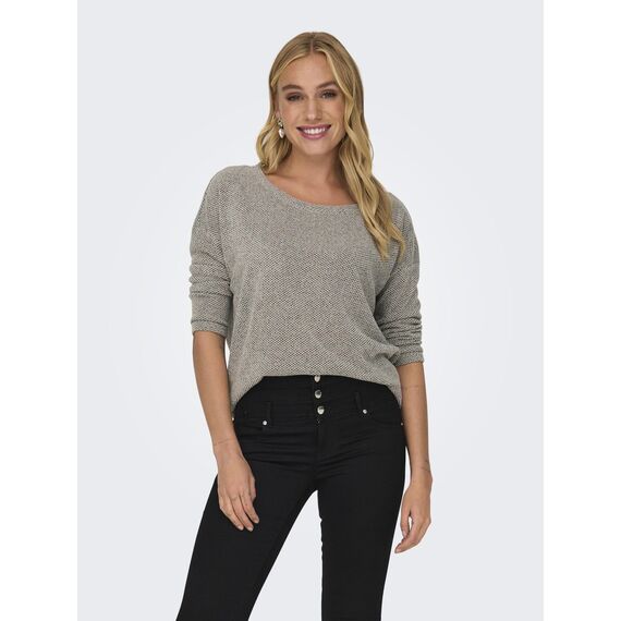 ONLY Female Top Oversize Oberteil mit 3/4-Ärmeln