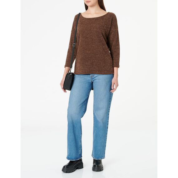 ONLY Damen ONLALBA 3/4 JRS NOOS Top, Potting Soil ,XXS