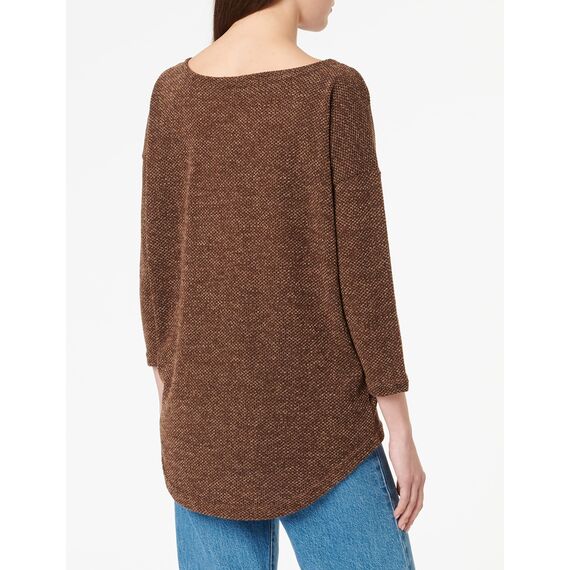 ONLY Damen ONLALBA 3/4 JRS NOOS Top, Potting Soil ,S