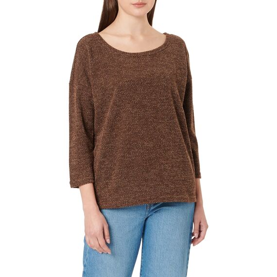 ONLY Damen ONLALBA 3/4 JRS NOOS Top, Potting Soil ,L
