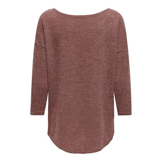 ONLY Damen Onlalba 3/4 Top JRS Noos Langarmshirt, Canyon Rose,M