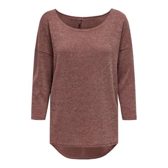 ONLY Damen Onlalba 3/4 Top JRS Noos Langarmshirt, Canyon Rose,M