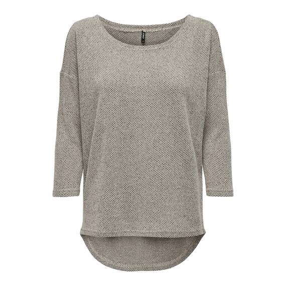ONLY Female Top Oversize Oberteil mit 3/4-Ärmeln