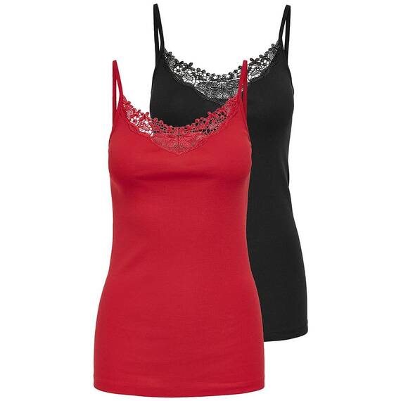 ONLKIRA Life LACE Singlet 2PACK NOOS