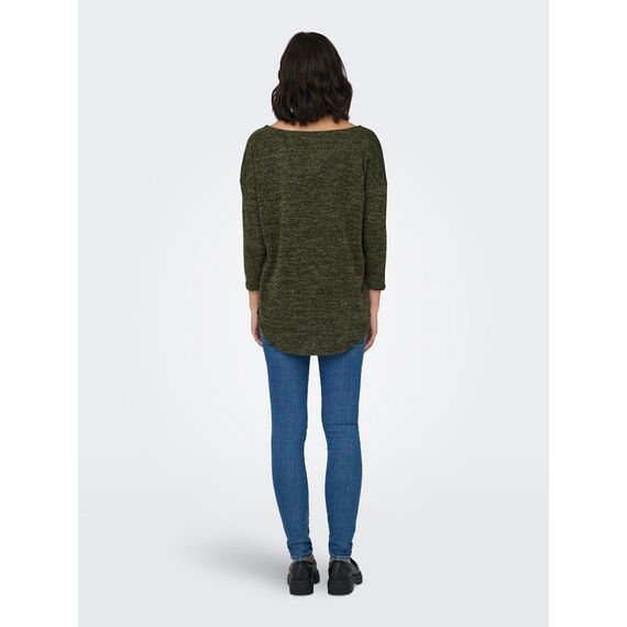 ONLY Damen ONLALBA 3/4 JRS NOOS Top, Winter Moss,XXL