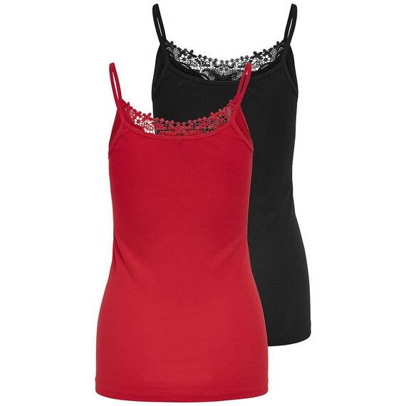 ONLKIRA Life LACE Singlet 2PACK NOOS