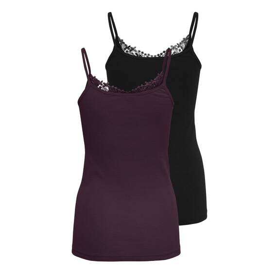 ONLY Female Tanktop Normal geschnitten Rundhals Tank-Top
