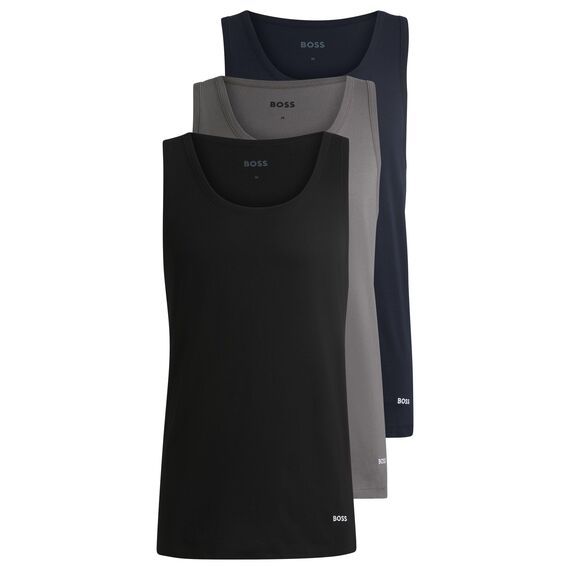 BOSS Herren Tank Top 3p Classic Vest, Open Miscellaneous985, S EU