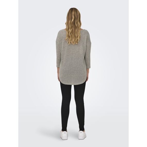 ONLY Female Top Oversize Oberteil mit 3/4-Ärmeln