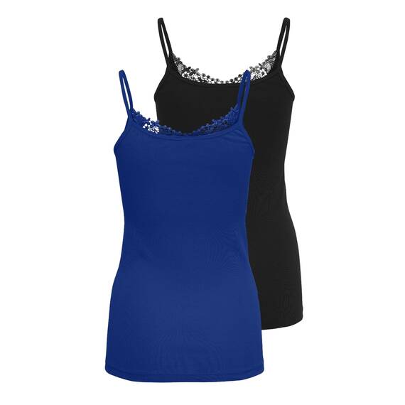 ONLY Onlkira Lace Singlet 2Pack Noos