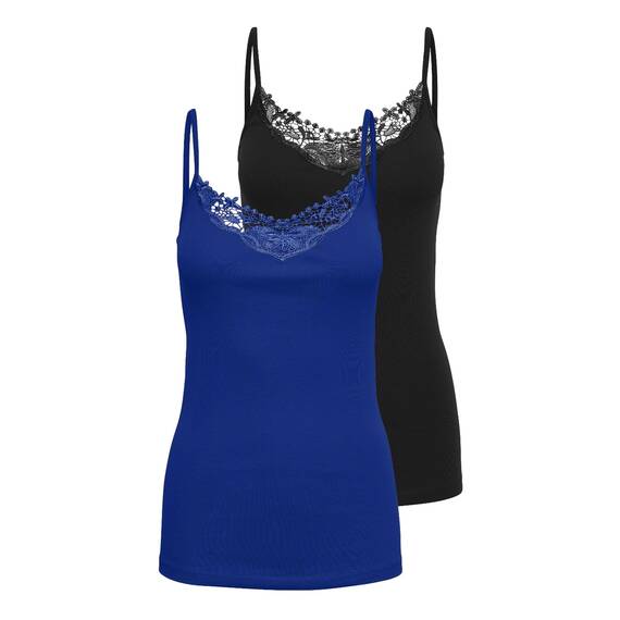 ONLY Onlkira Lace Singlet 2Pack Noos