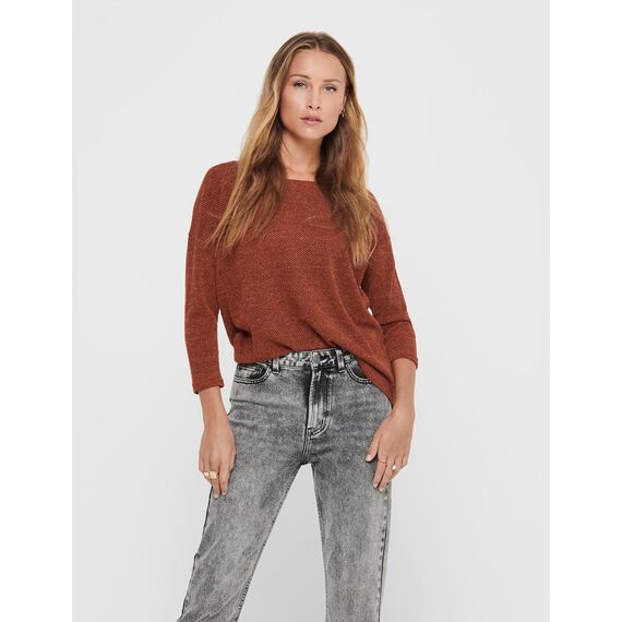 ONLY Damen ONLALBA 3/4 JRS NOOS Top, Picante, XXL, 15177776