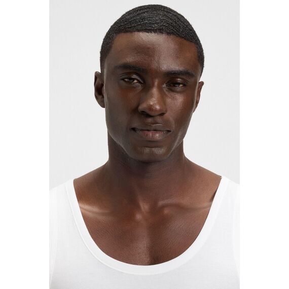 BOSS Herren Tank Top, 3er Pack Classic, White, M