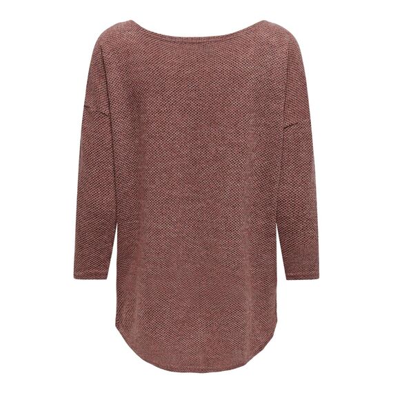 ONLY Damen Onlalba 3/4 Top JRS Noos Langarmshirt, Canyon Rose,XXL