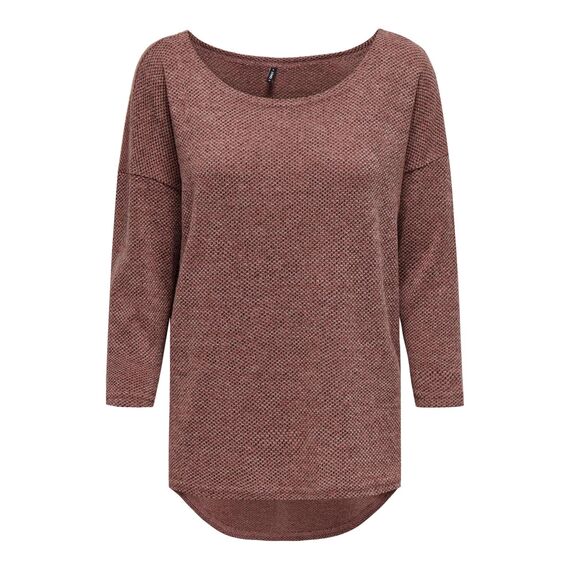 ONLY Damen Onlalba 3/4 Top JRS Noos Langarmshirt, Canyon Rose,XXL