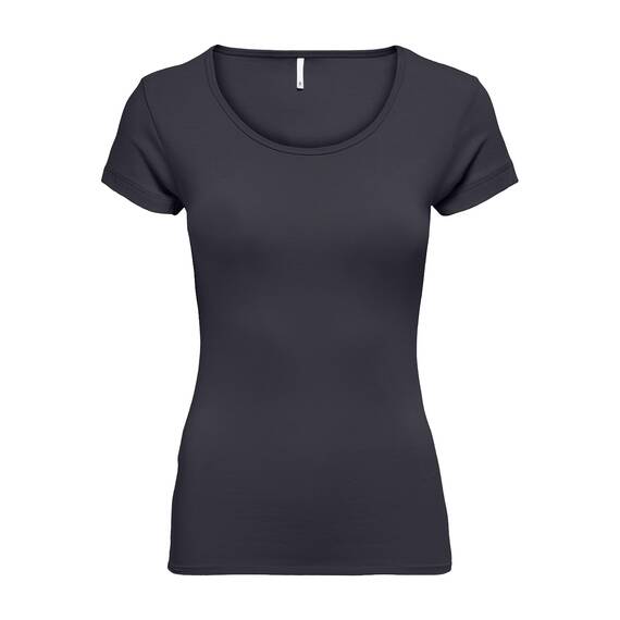 ONLY 3er Pack Damen T-Shirt schwarz oder weiß Kurzarm lang Basic Sommer T-Shirts XS S M L XL 15209153