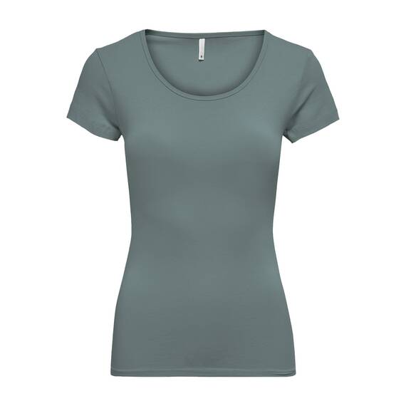 ONLY 3er Pack Damen T-Shirt schwarz oder weiß Kurzarm lang Basic Sommer T-Shirts XS S M L XL 15209153 (Farb Mix 5, XS)