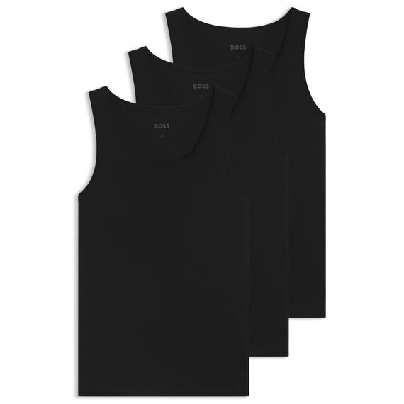 BOSS Herren Tank Top, Modern, New - Schwarz1, XXL