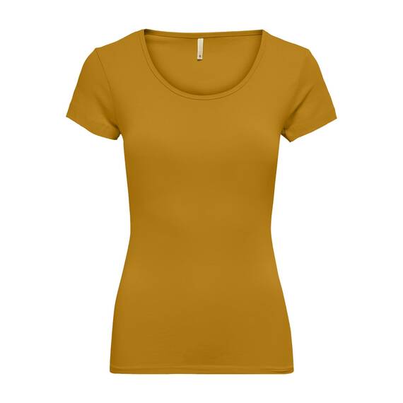 ONLY 3er Pack Damen T-Shirt schwarz oder weiß Kurzarm lang Basic Sommer T-Shirts XS S M L XL 15209153 (Farb Mix 6, L)