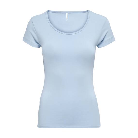 ONLY 3er Pack Damen T-Shirt schwarz oder weiß Kurzarm lang Basic Sommer T-Shirts XS S M L XL 15209153