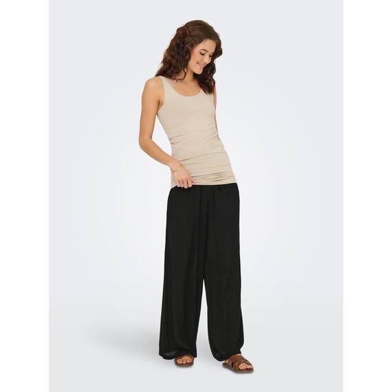 ONLY Damen Onllive Love New Long Tt 2Pack JRS Noos, Chocolate Torte, L (2er Pack)