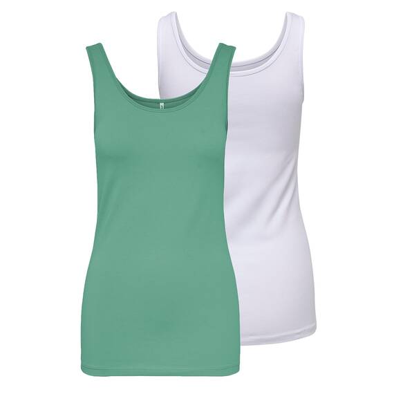 ONLY Female Tanktop Lange Basic M Set 4