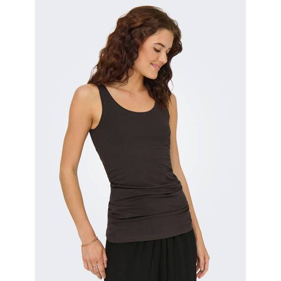 ONLY Damen Onllive Love New Long Tt 2Pack JRS Noos, Chocolate Torte, 3XL (2er Pack)