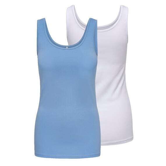ONLY Female Tanktop Lange Basic S Set 6